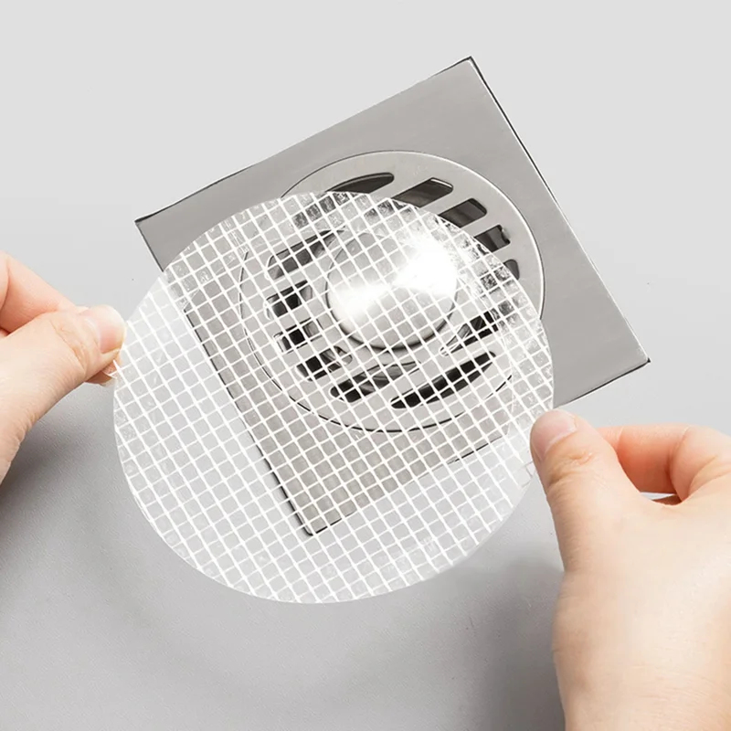Home Bathroom Water Filter - 10-30pcs Round Disposable Floor Drain Sticker