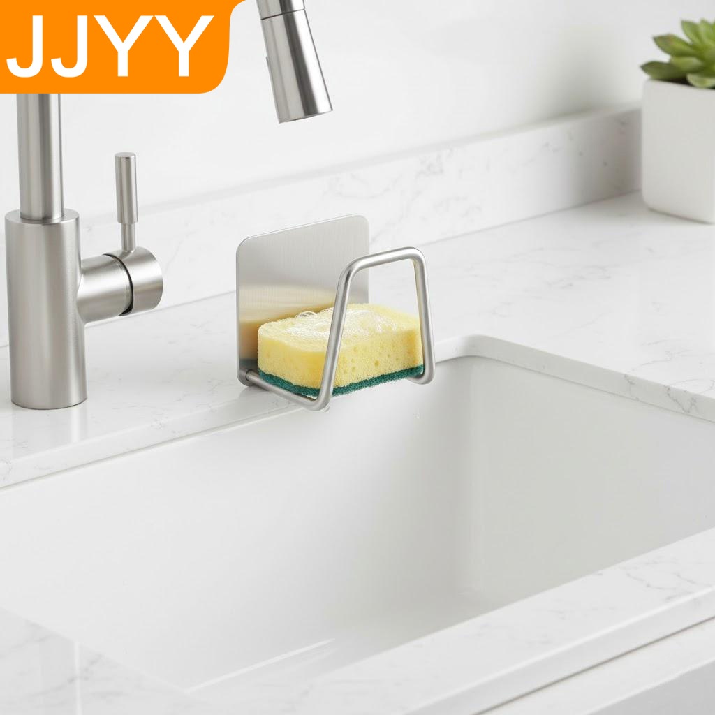 Home Essentials Bathroom Storage - Kitchen Sponge Holder Drying Rack with