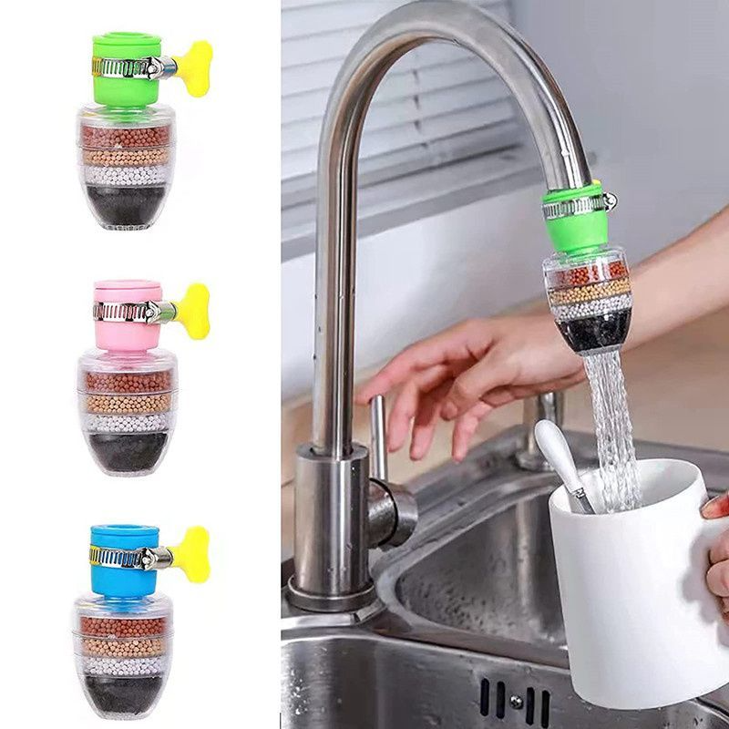 Home Bathroom Water Filter - Purifier Tap Filter Water Saving Kitchen