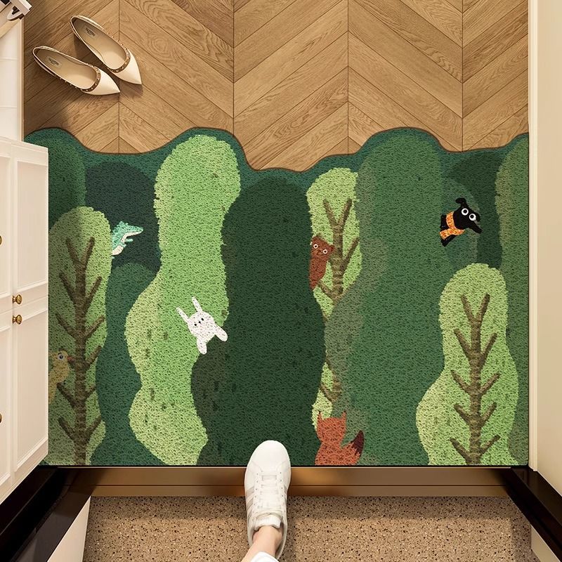 VIKAMA Entrance Silk Circle An – Zara Home Bathroom Rug recenzja i cena