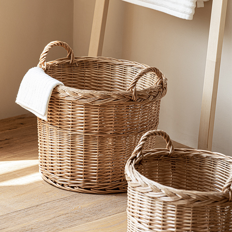 Woven Laundry Hamper with Hand – Home Essentials Bathroom Storage recenzja i cena