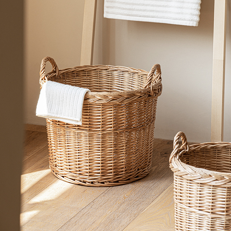 Woven Laundry Hamper with Hand – Home Essentials Bathroom Storage recenzja i cena