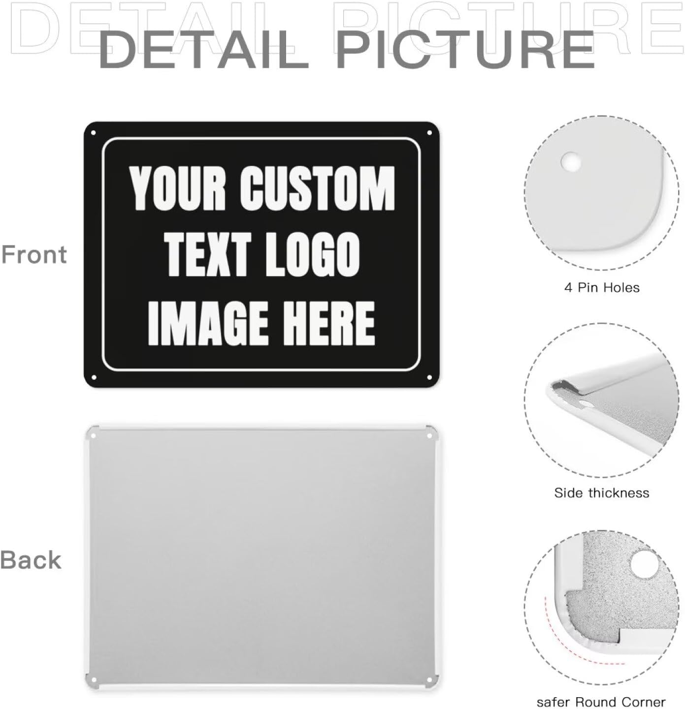 Custom Sign Personalized Metal – Home Bathroom Design recenzja i cena