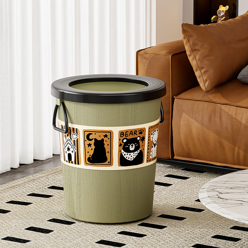 Vintage-Style Large Trash Bin  – Home Essentials Bathroom Storage recenzja i cena