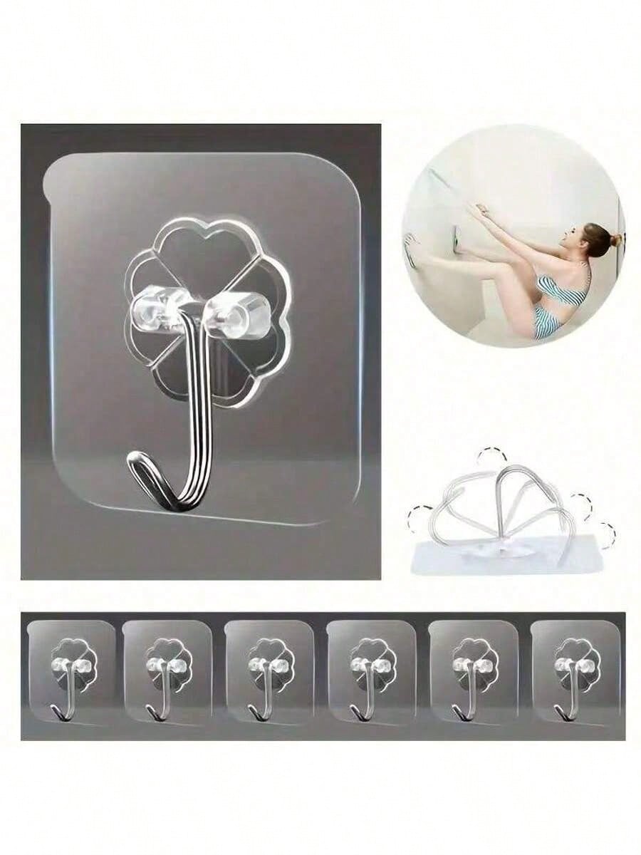 50 Pcs Stick Seamless Wall Hoo – Home Bathroom Key recenzja i cena