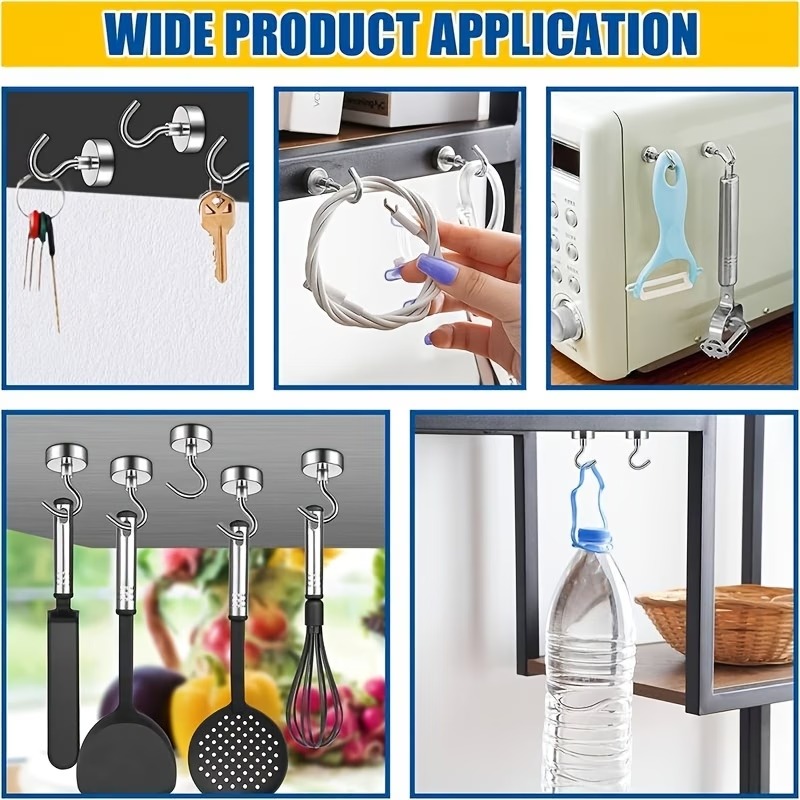 1-20PCS Strong Magnetic HookE1 – Home Bathroom Key recenzja i cena