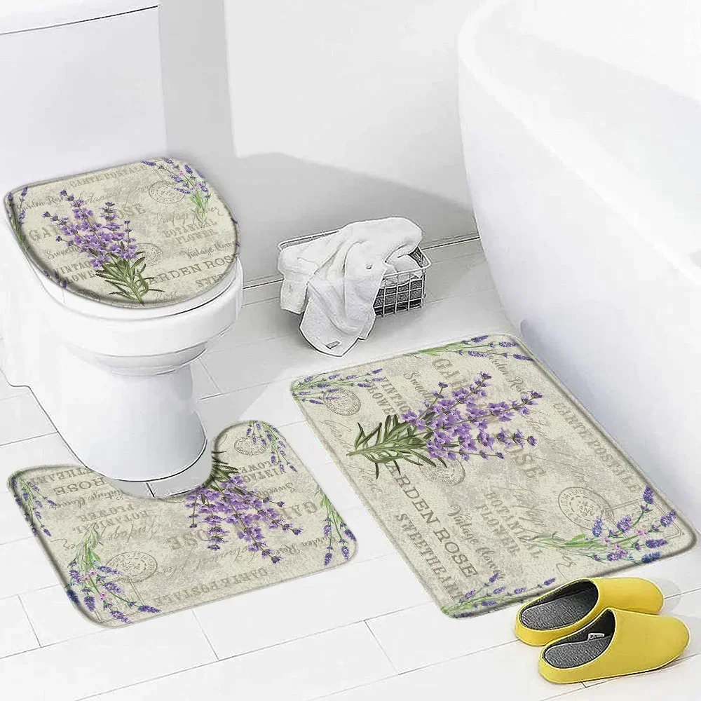 Purple Lavender Bath Mat Set N – Zara Home Bathroom Rug recenzja i cena