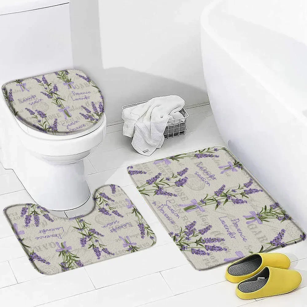 Purple Lavender Bath Mat Set N – Zara Home Bathroom Rug recenzja i cena