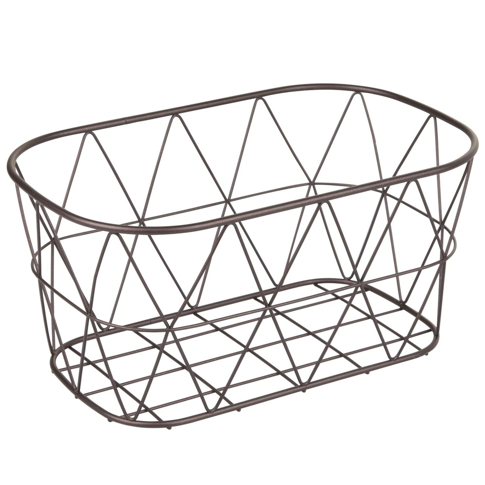 Bronze Steel Wire Storage Bask – Home Essentials Bathroom Storage recenzja i cena