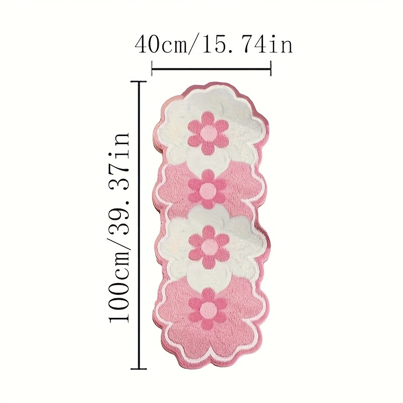 VIKAMA Cute Pink Flower Shaped – Zara Home Bathroom Rug recenzja i cena