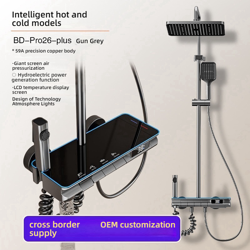 Bathroom Faucet Set With LED D – Home Bathroom Key recenzja i cena