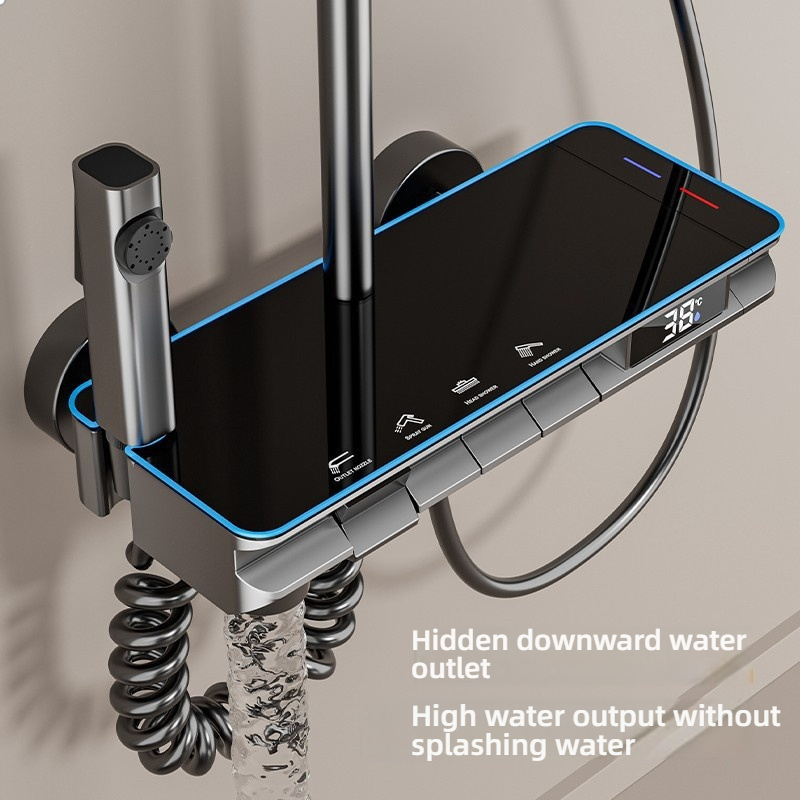 Bathroom Faucet Set With LED D – Home Bathroom Key recenzja i cena