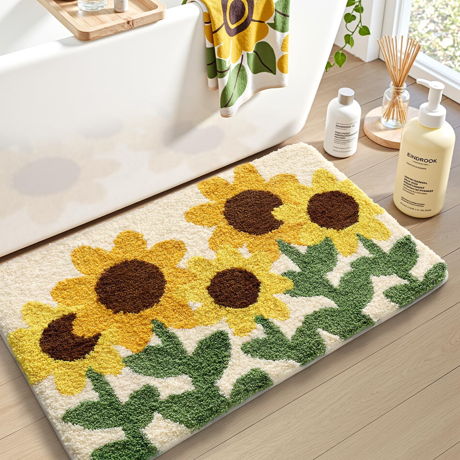 VIKAMA Modern Bathroom Carpet  – Zara Home Bathroom Rug recenzja i cena
