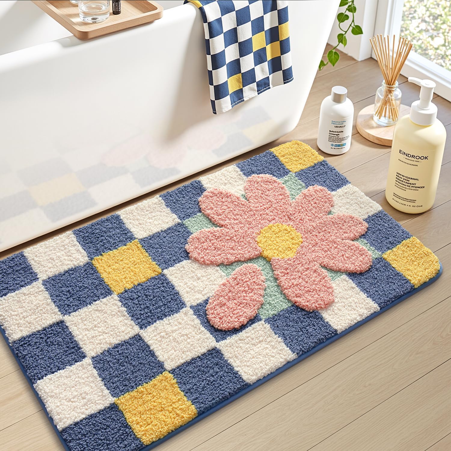 VIKAMA Modern Bathroom Carpet  – Zara Home Bathroom Rug recenzja i cena