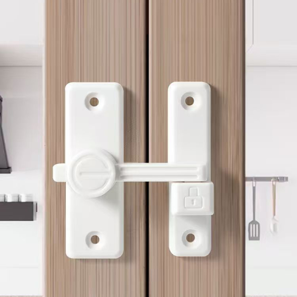 White 90 Degree Flip Latch For – Home Hardware Bathroom Cabinets recenzja i cena