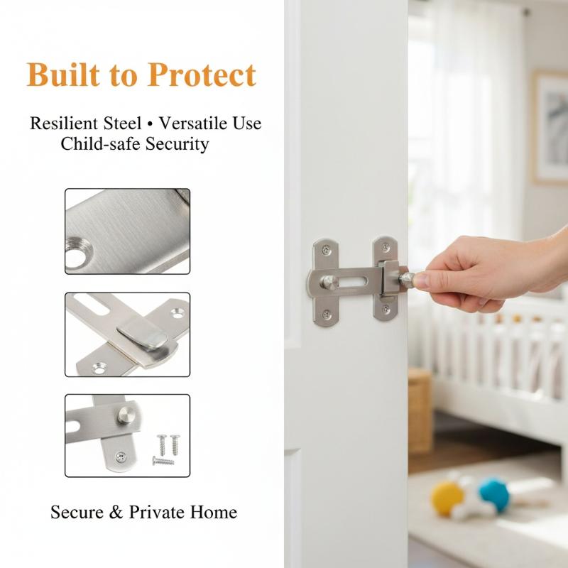 Thick Stainless Steel Door Lat – Home Hardware Bathroom Cabinets recenzja i cena
