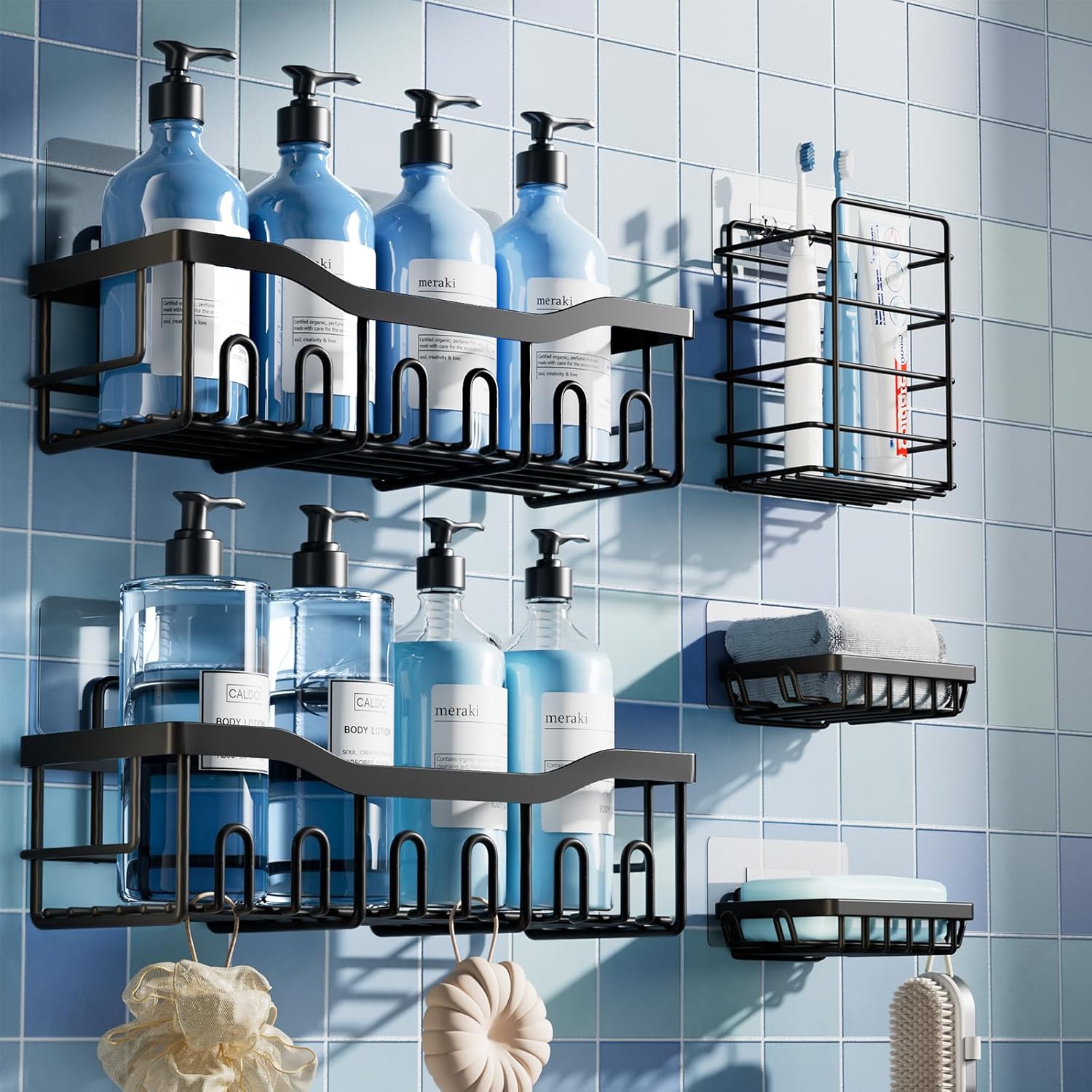 5-Pack Rustproof Stainless Ste – Home Essentials Bathroom Storage recenzja i cena