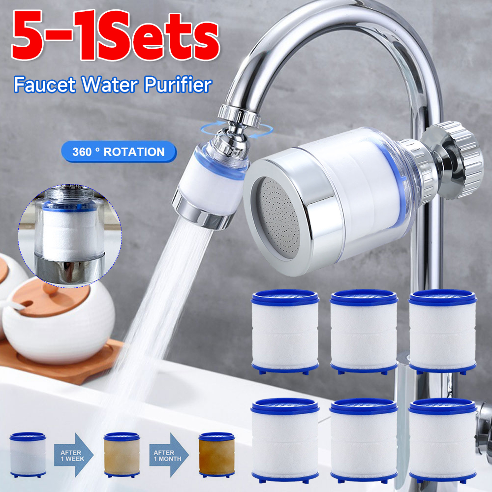 1-5Set Faucet Water Filter Ele – Home Bathroom Water Filter recenzja i cena