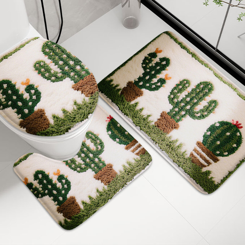 3pcs Korean style home toilet  – Zara Home Bathroom Rug recenzja i cena