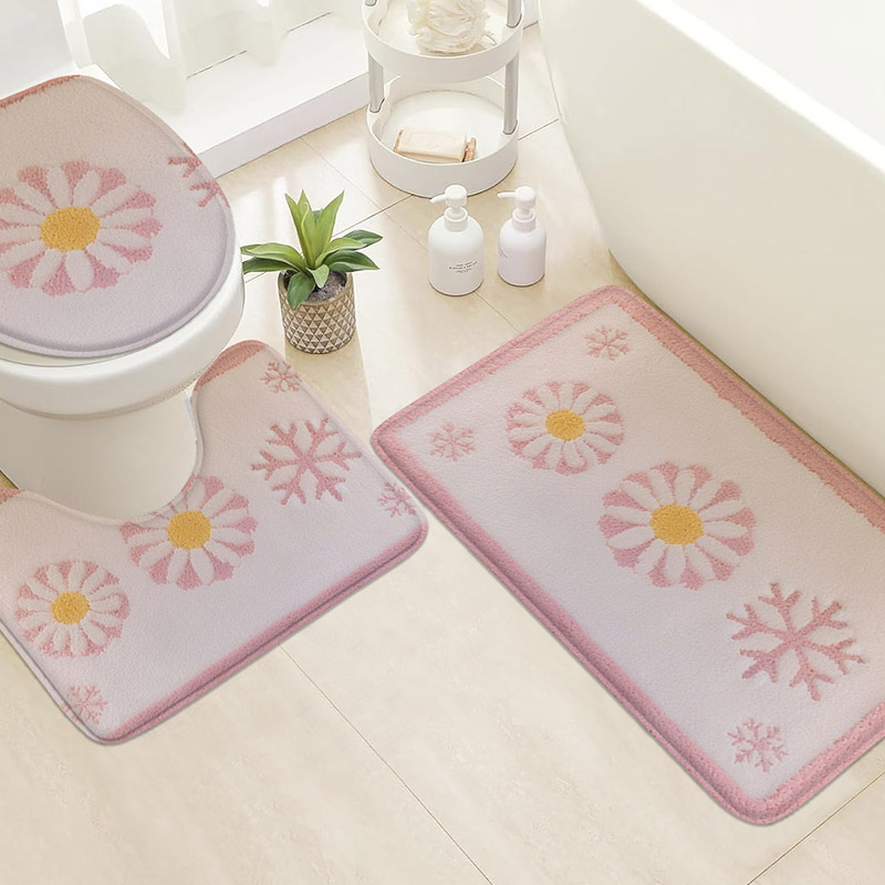 3pcs Korean style home toilet  – Zara Home Bathroom Rug recenzja i cena
