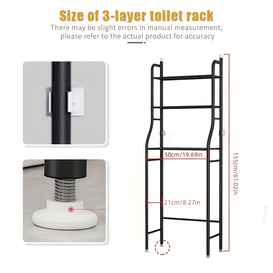 usOver-The-Toilet Storage Rack – Home Bathroom Design recenzja i cena