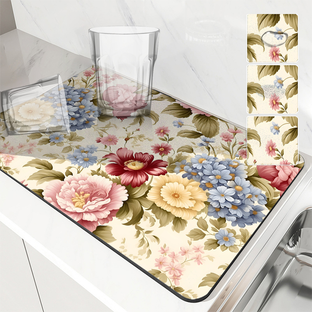 Coffee Mat Plants and Flowers  – Zara Home Bathroom Rug recenzja i cena
