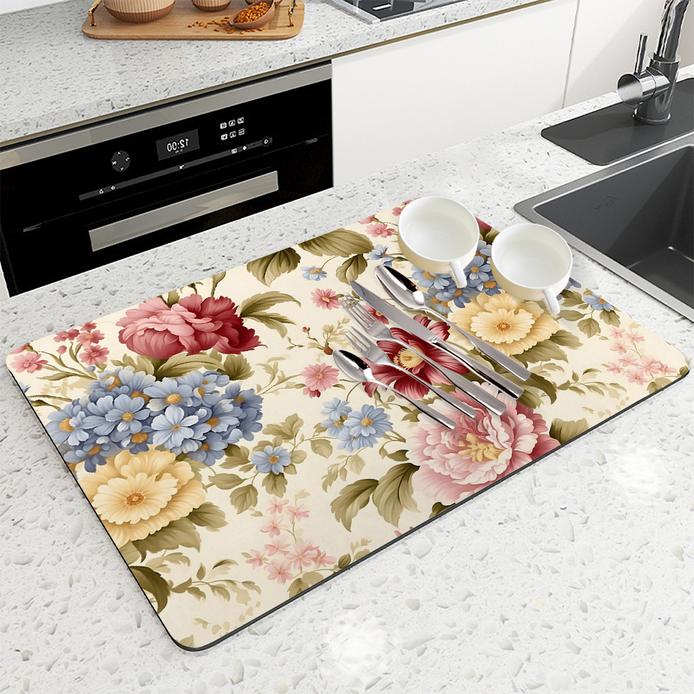Coffee Mat Plants and Flowers  – Zara Home Bathroom Rug recenzja i cena