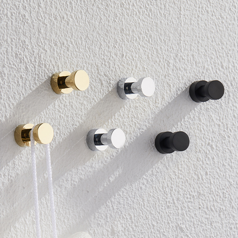 2/3/4/5pcs Brass Robe Hooks Ru – Home Bathroom Key recenzja i cena