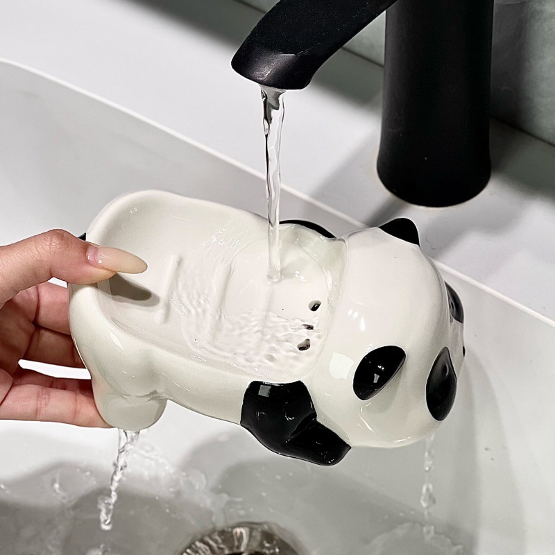 The New High-end Ceramic Soap  – Home Essentials Bathroom Storage recenzja i cena