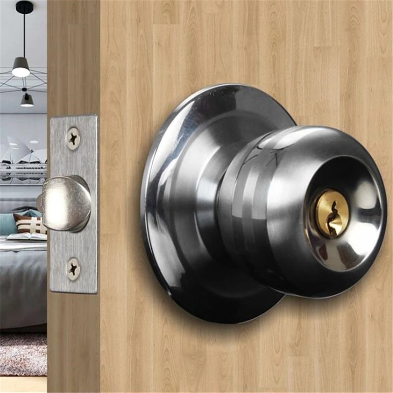 Metal Round Door Knobset Alumi – Home Bathroom Key recenzja i cena