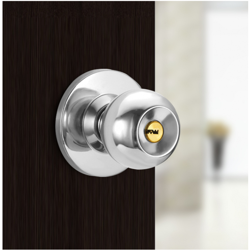 Metal Round Door Knobset Alumi – Home Bathroom Key recenzja i cena