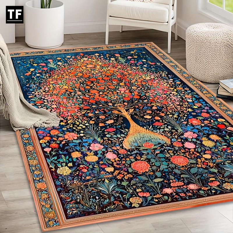Bohemian Floral Area Rugs Plan – Zara Home Bathroom Rug recenzja i cena