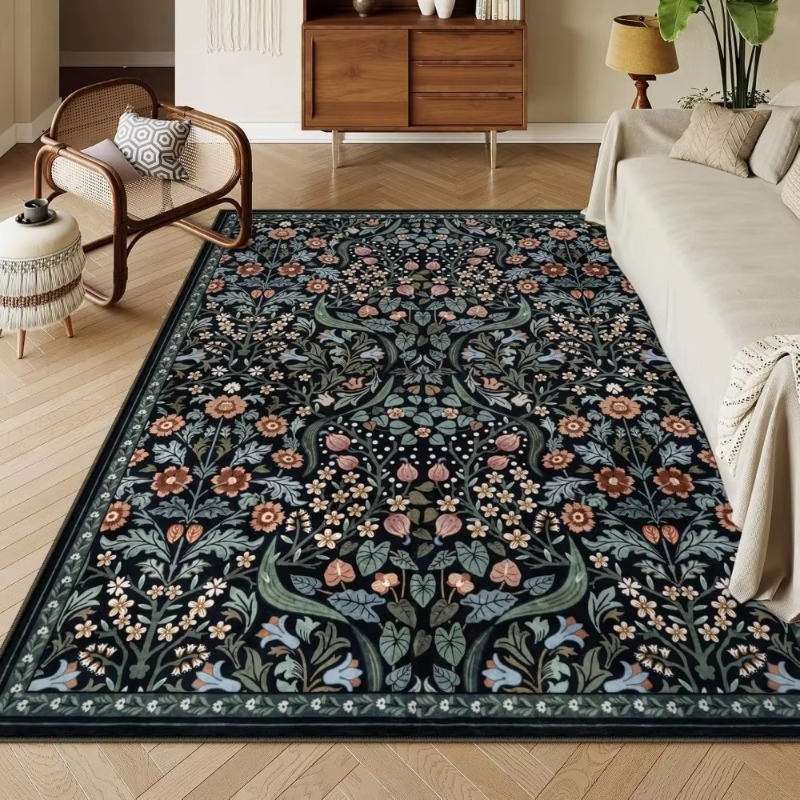 Bohemian Floral Area Rugs Plan – Zara Home Bathroom Rug recenzja i cena