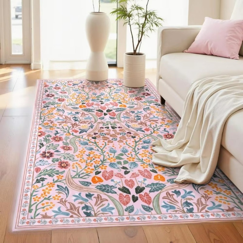 Bohemian Floral Area Rugs Plan – Zara Home Bathroom Rug recenzja i cena